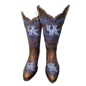 UK Wildcats Cowboy Boots Womens‎ Size 6 NWT